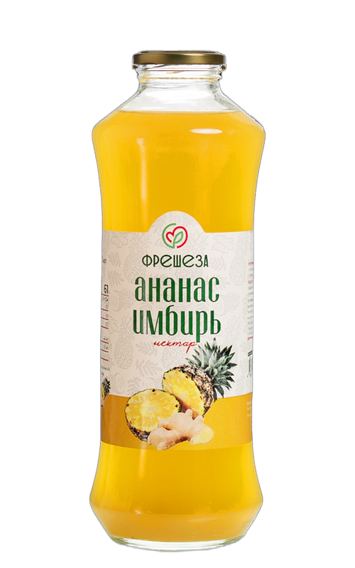 Ананас-Имбирь нектар Фрешеза 0,75 л