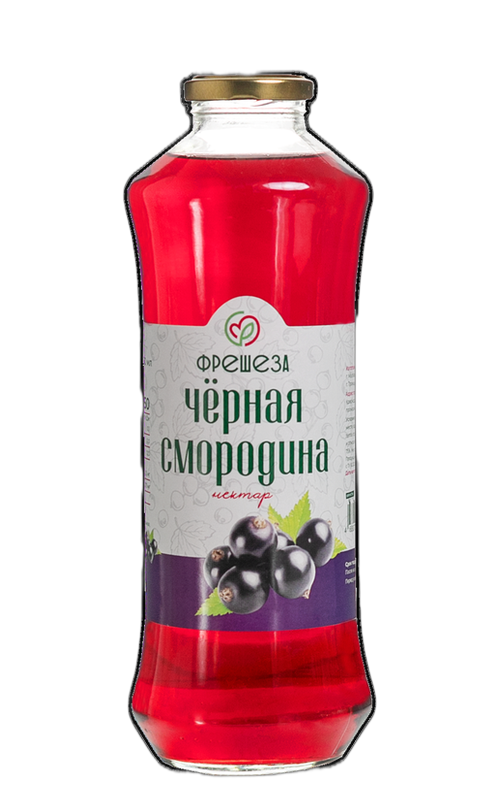 Чёрная смородина нектар Фрешеза 0,75 л