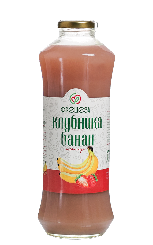 Клубника-Банан нектар Фрешеза 0,75 л